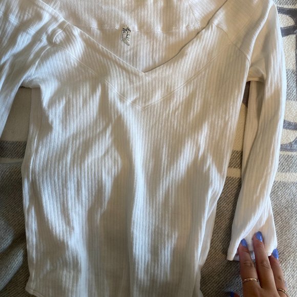 Free People V-Neck Body Suit - Picture 2 of 5